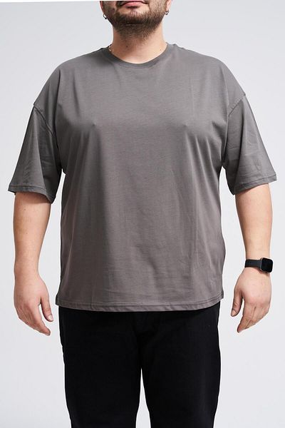 Machinist Men's Plus Size Basic Smoked T-Shirt