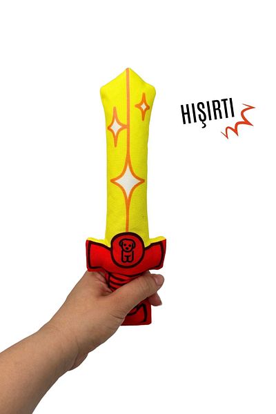 Havhav Plush Sword Dog Toy Dog Toy with Grasping and Rustling Sound
