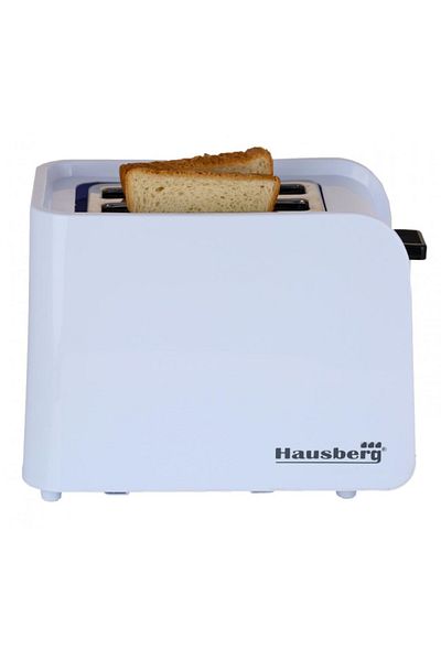 Hausberg Toaster HB-195NG, 750 W, 2 slices, defrost function, reheat function, 6 speeds