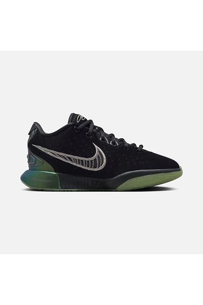 Nike Lebron James Xxi (Gs) Unisex Basketball Black Shoes Black Basketball Shoe Fb7699-001