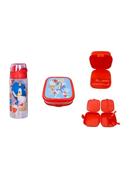 GENC DIJITAL BASKI Sonic Lunch Box and 500 ml Water Bottle