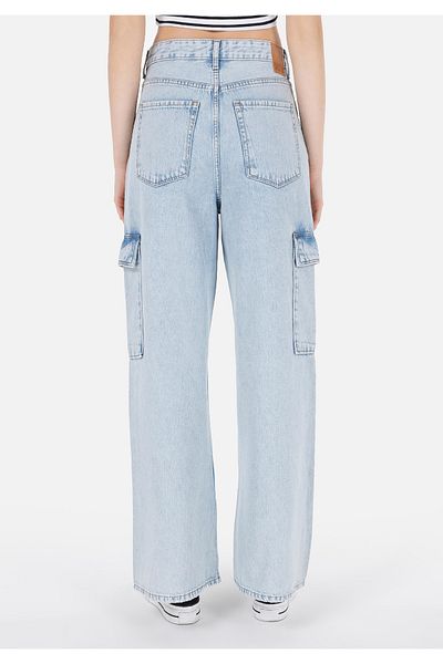 Colin's 991 Aster Cargo Fit Pantaloni de damă cu talie înaltă cu picior mic