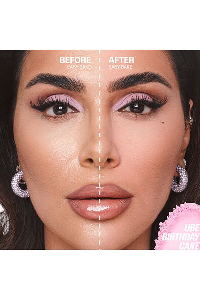 Huda Beauty مسحوق الخبز والتثبيت السهل من هدى بيوتي-ube Birthday Cake