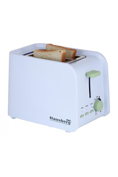 Hausberg Topinkovač HB-195VR, 750 W, 2 plátky, funkce rozmrazování, funkce ohřívání, 6 rychlostí