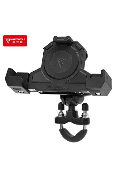 Choice Uncharge - حامل هاتف محمول ممتص للصدمات للدراجات النارية MOTOWOLF خارج...