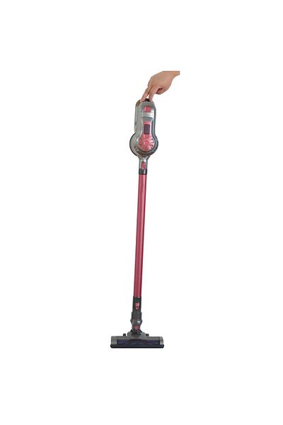 Hausberg Aspirator de mana si vertical HB-2028RS, 2 in 1, fara sac, 2 viteze, multifunctional, 30 min