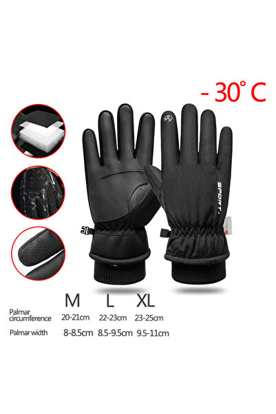 Choice قفازات L GOL118 للرجال للشتاء مقاومة للماء لركوب الدراجات والرياضات ال...