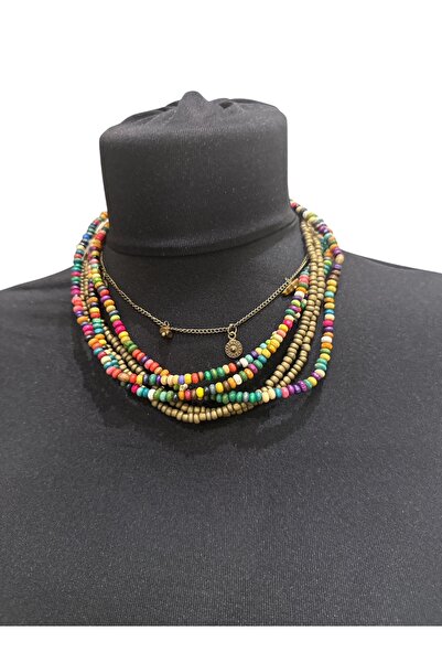 PHUTİ COLLECTION قلادة متعددة أصلية