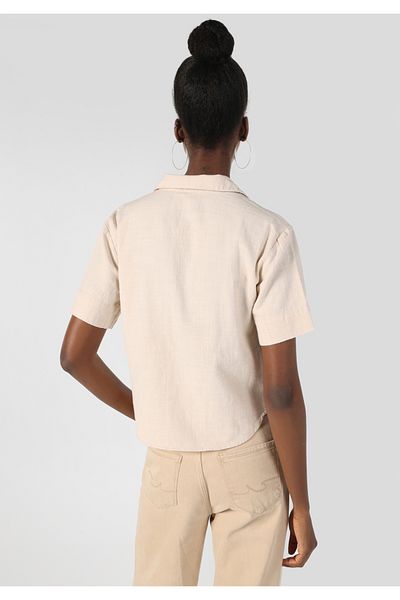 Colin's Cămașă de damă bej - Design cu mâneci