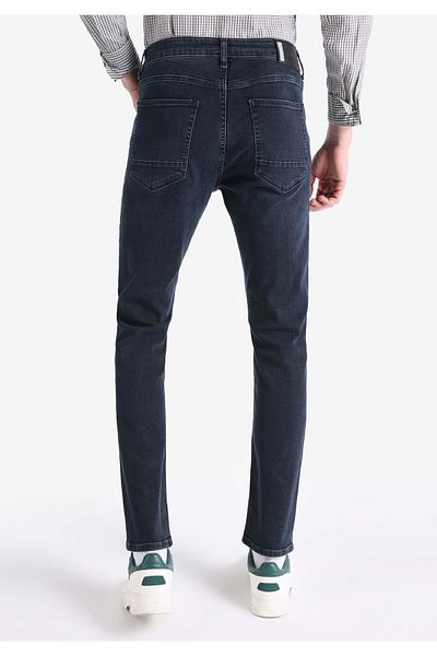 Colin's 044 Karl Straight Fit Low Waist Straight Leg Men's Dark Blue Jean Pants