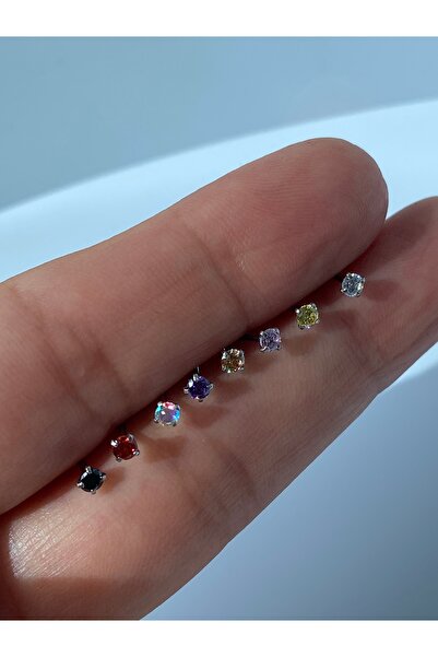 kurukafagift Hızma Gümüş Taşlı 3 mm