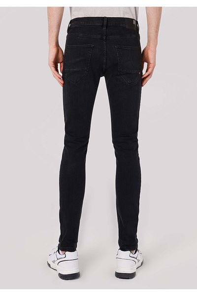 Colin's 040 Alex Super Slim Fit Low Waist Narrow Leg Black Men's Pants