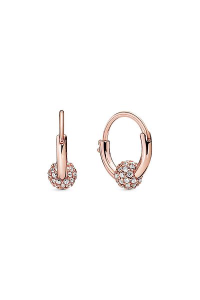 Hot Toys P1204 2023 Double Hoop Butterfly Earrings Fit Original Charms Diy Fine Jewelry Gift For Women Making
