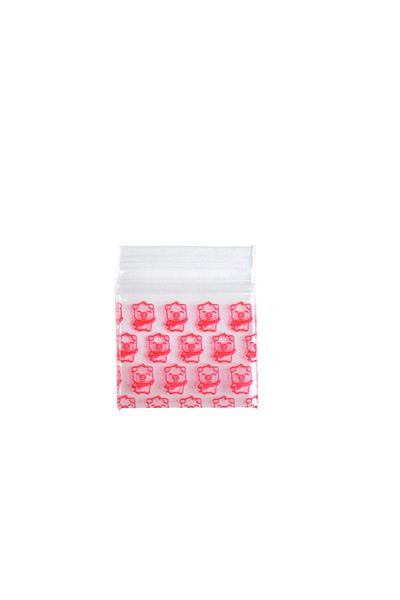 Choice 100pcs Pattern6 2.5x3cm Transparent Packaging Bags Resealable Mini Pill Ziplock Storage Bag Pe Powde