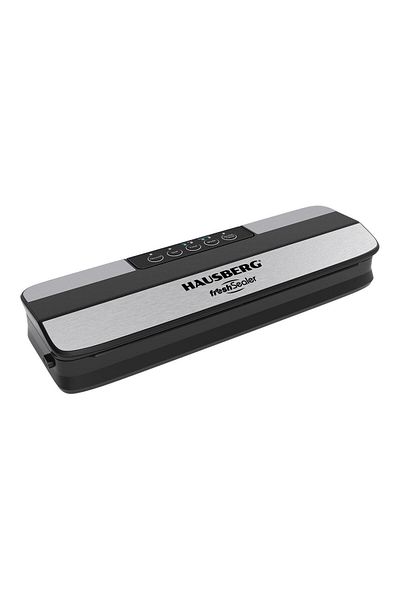 Hausberg Vakuová balička HB-2645NG, 120–150 W, 5 tlačítek, maximální šířka 30 cm, kapacita 3,5–4 l/min, černá