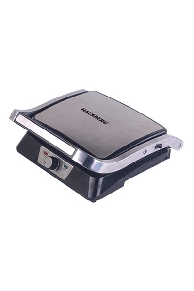 Hausberg Sandwich Maker & Grill Hb-538in, 1850-2200w, Termostat, Placi Acoperite Cu Granit, Aluminiu