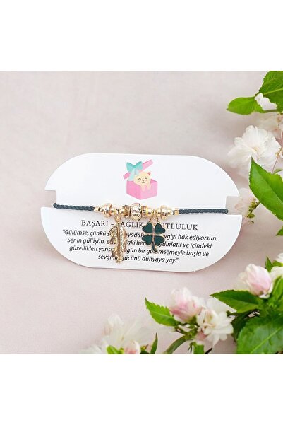 toptanhanem تفاصيل ساحرة متدلية - سوار قابل للتعديل لا يفقد بريقه ومضاد للحساسية