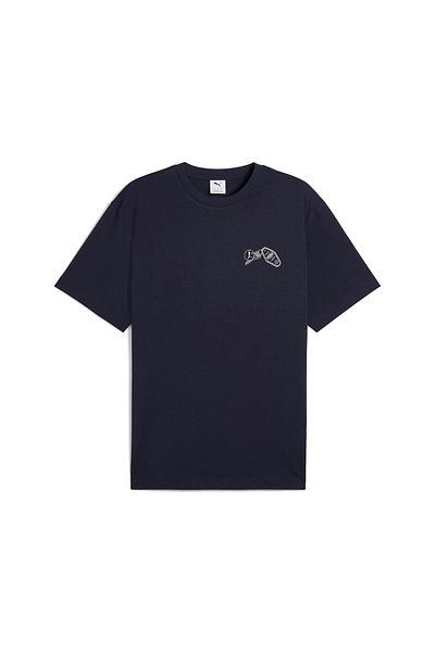 Puma Ανδρικό μπλουζάκι γραφικών Navy Blue ( 629636 -16)