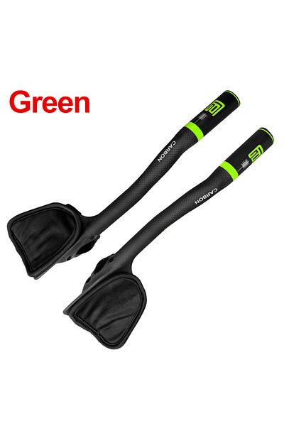 Choice green Full Carbon Fiber Road Bicycle Handlebar Highway Rest Put Handlebar Aero Carbon TT Bike Handle