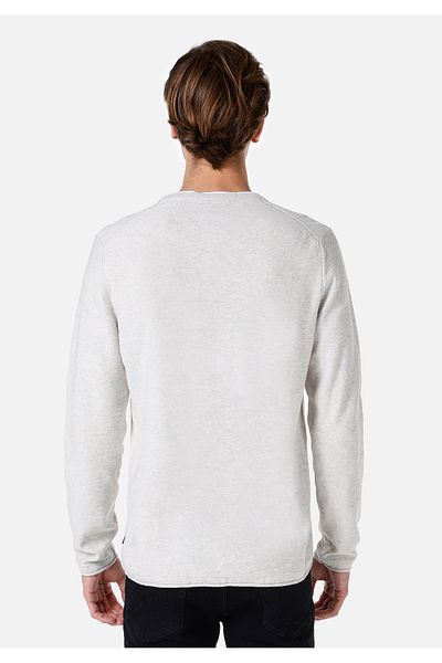 Colin's Regular Fit Round Neck Men's Gray Sweater