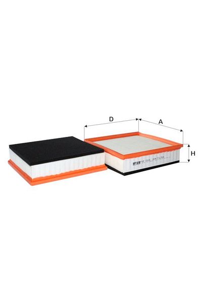FİL FİLTRE Isuzu D-Max Euro5/6 Air Filter (Hf 8290E)