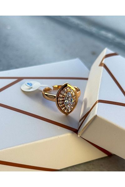 İNN JEWELLERY Steel Ring Tarnish-Free Antiallergic (7) Number Solitaire Figured (2 Years Importer Warranty)