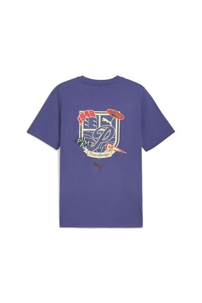 Puma Мъжка лилава тениска Sport Legacy Graphic 629628-46