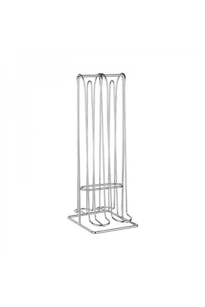Viejo Valle Stainless steel holder for 20 Nespresso Vertuo capsules, 14x12.5x30.5 cm