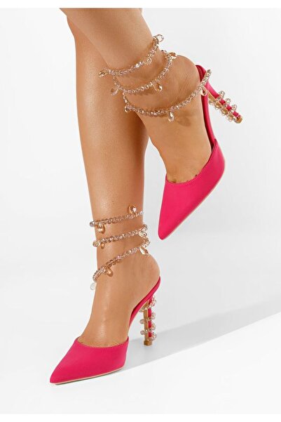 B T Shoes Μάντισον Φούξια Γόβες Στιλέτο