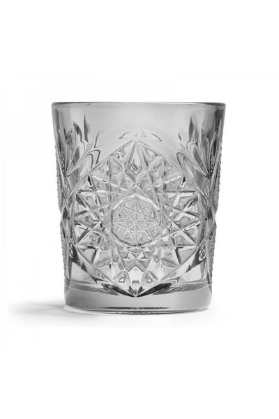 Viejo Valle Set of 6 universal glasses, Libbey Hobstar, 350 ml, gray