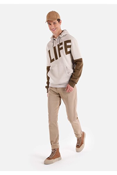 Colin's Ανδρικό μπεζ παντελόνι με ίσιο πόδι με ίσιο κορμό