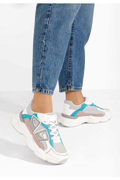B T Shoes Asora Γυναικεία Σνίκερς Λευκά