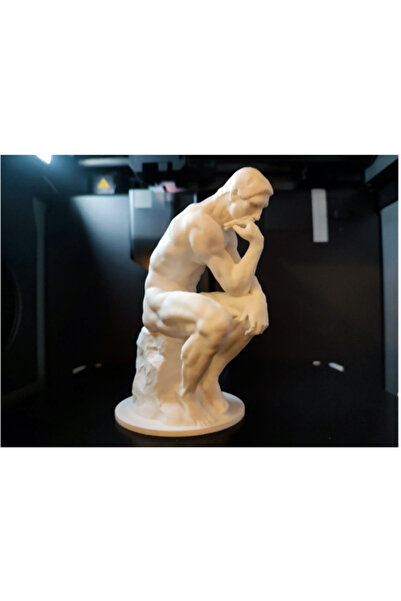 Matris Düşünen Adam Rodin Heykel 3d Pla Baskı 15 Cm