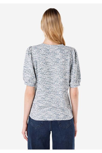 Colin's Tricou cu mânecă scurtă multicolor pentru femei, cu croiala normală, cu gât rotund
