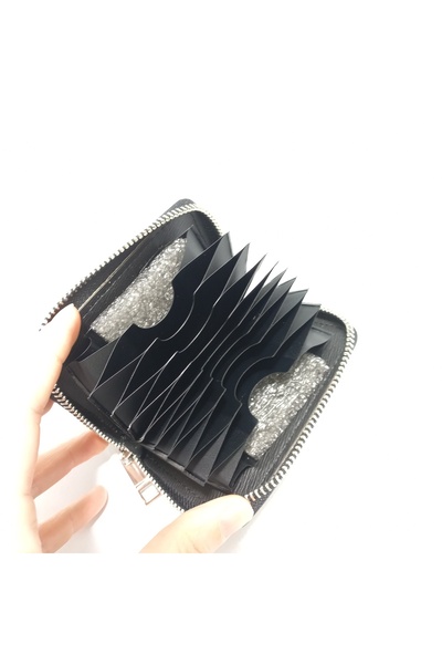 Just Polo 11X9 cm 10 Card Compartments Card Holder, Wallet