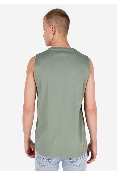 Colin's Tricou verde pentru bărbați cu croială normală