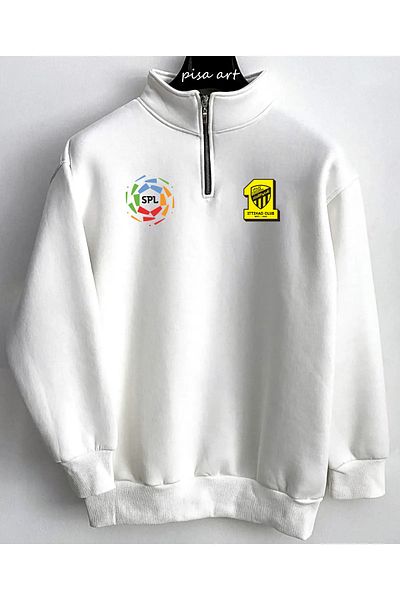 Pisa Art Al-Ittihad Saudi Arabia Pro League Special Design Μισό φερμουάρ ιδρώτας