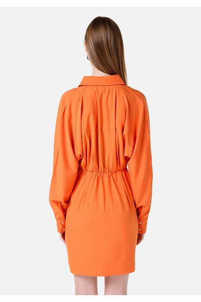 Colin's Rochie portocalie pentru femei Slim Fit