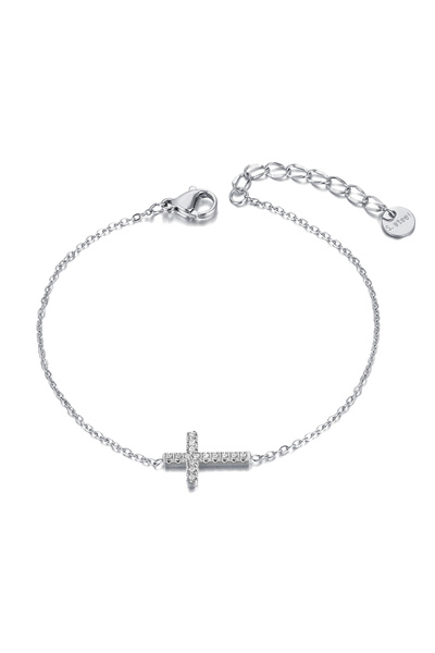 Choice B23005P Lokaer Religious Cross Charm Bracelets For Women Men Classic S...
