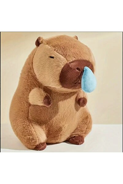 S.D.R 20-23cm Kapibara Sümük Çekebilen Sevimli Peluş Oyuncak