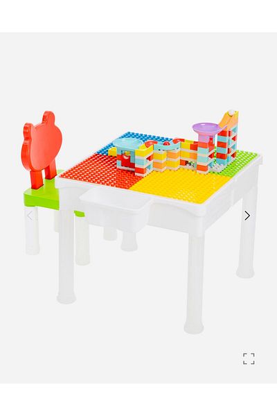 CREATİVE GAMES Ceco Toys Mega Activity Set 108 Pieces Block Legoduplo Compatible