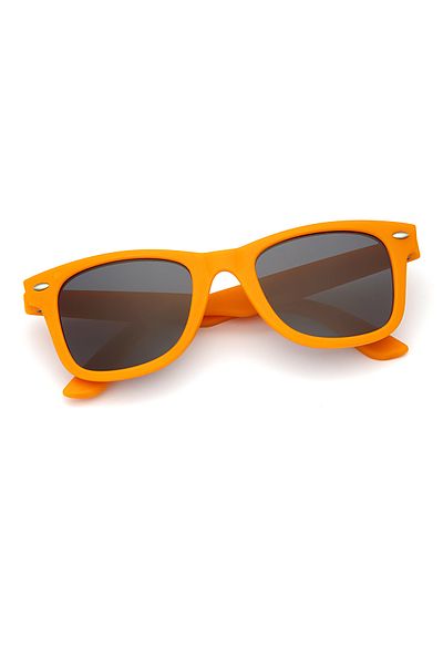Zzla Men's Orange Kids Sunglasses with Uv400 Protection