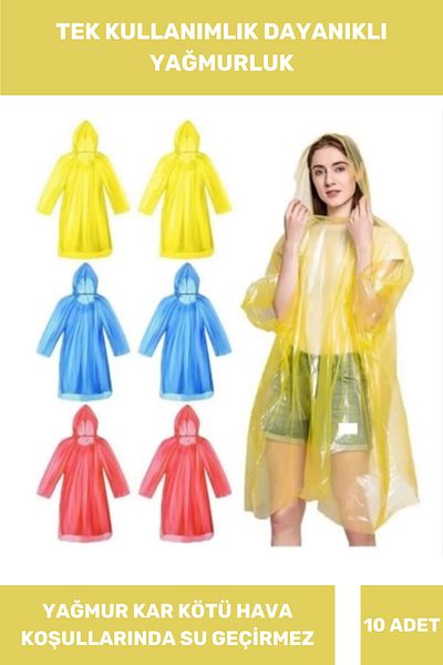 Thriftbuds Special Production 10 Pieces 0.2mm Wet Thickness Raincoat Disposable
