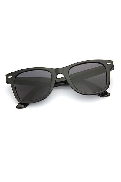 Zzla Men's Black Kids Sunglasses with Uv400 Protection