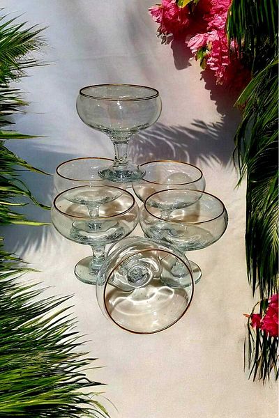 Paşabahçe Ice Cream Bowl Ice Ville 6-Piece Footed Bowl