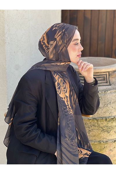 Modakaşmir Splash Pattern Prose Shawl