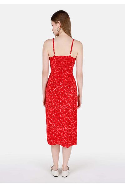 Colin's Slim Fit Women's Red Dress