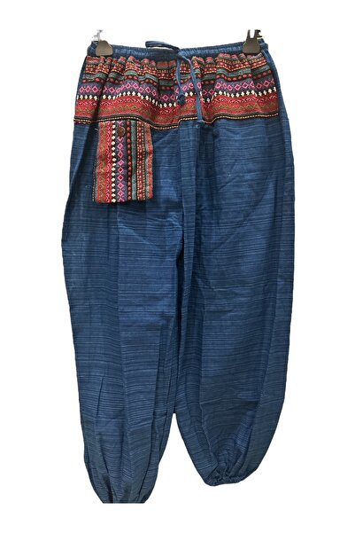 PHUTİ COLLECTION Thai Pocket Detail 100% Cotton Pants