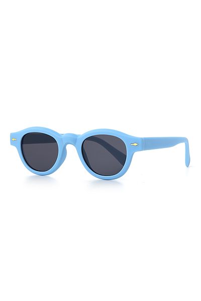 Zzla Men's Blue Kids Sunglasses with Uv400 Protection