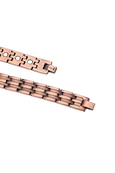 Sevilgülgünfinecrafts Magnetic Copper Men's Bracelet with Magnet